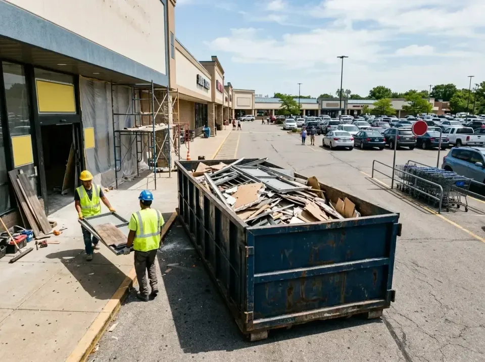 retail-store-renovation-debris-003 — frequently asked questions, Roll-off Dumpster Rentals in Tiger Point, FL